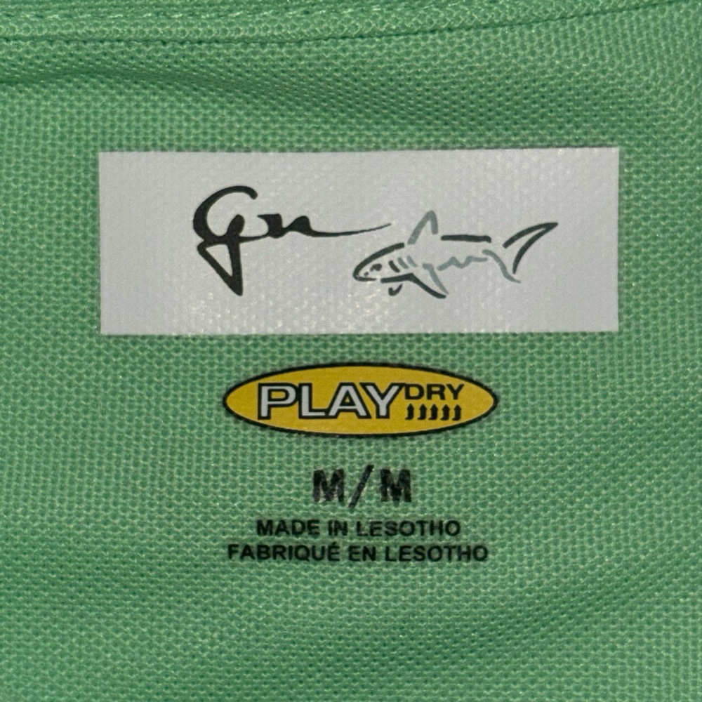 Greg Norman Beaver Meadows Golf Club Women’s Light Green Sleeveless Golf Shirt - Picture 5 of 5